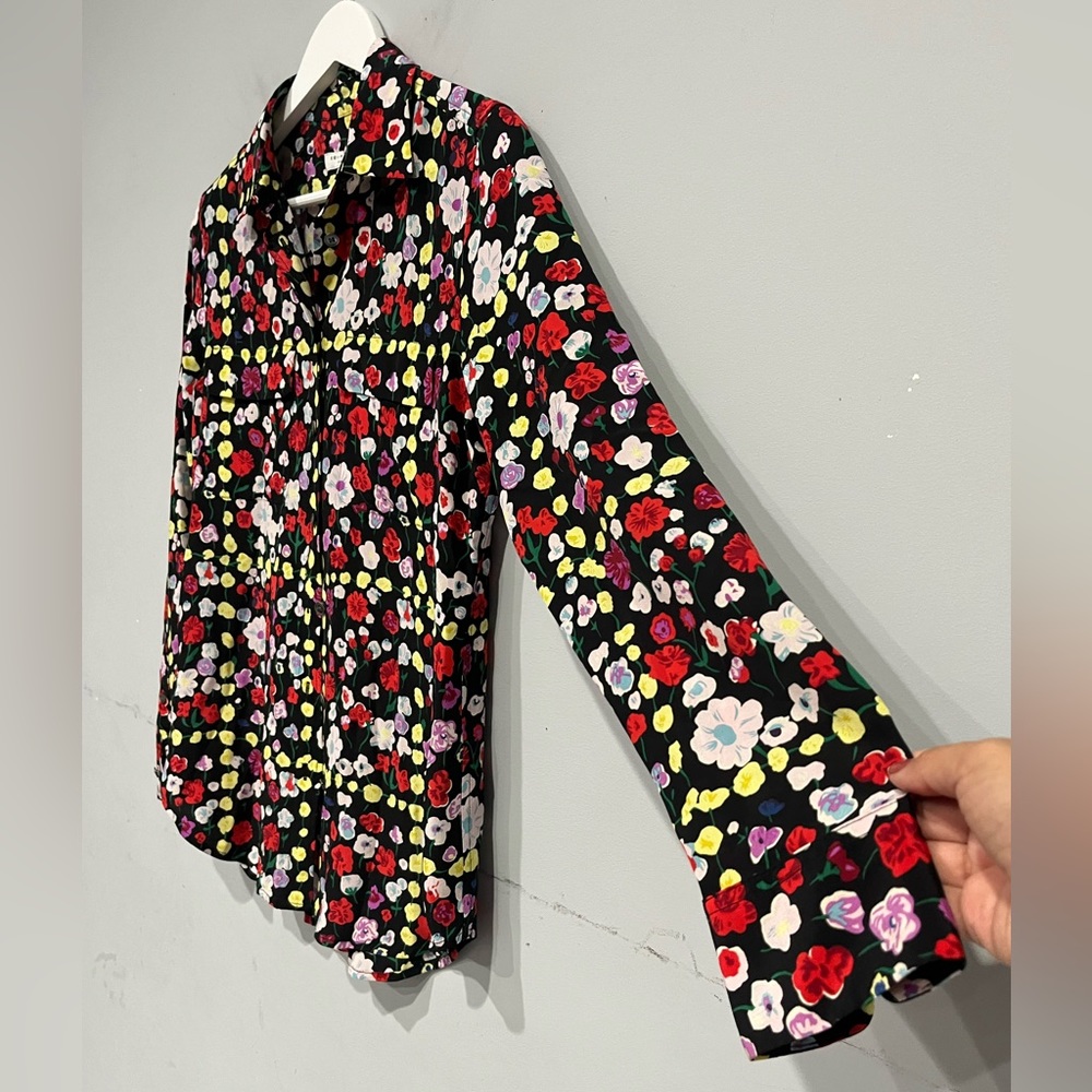 Equipment XS Cornelia Floral Silk Shirt‎ - Picture 4 of 6